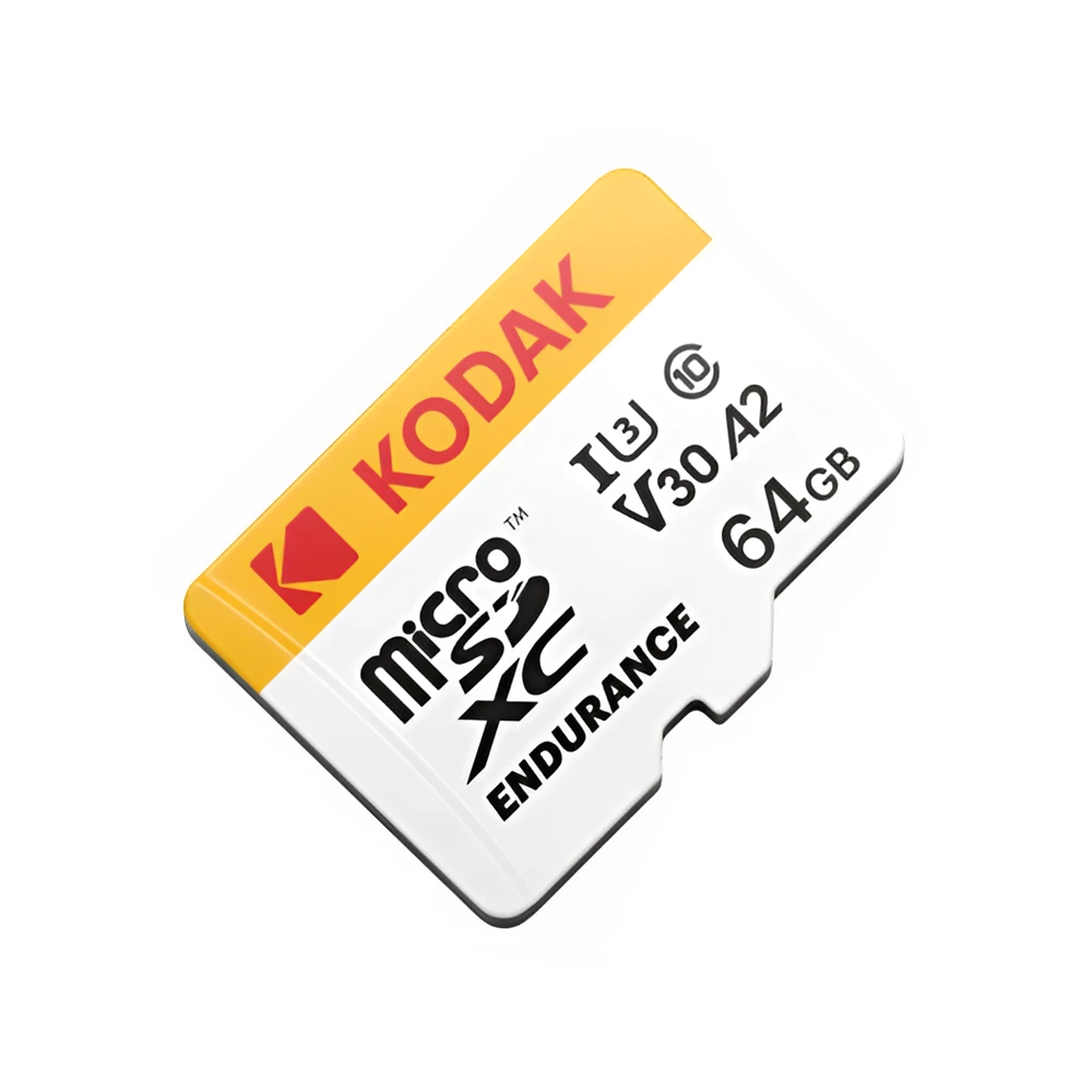 Kodak microsdxc endurance 64gb uhs-i u3 v30 a2 + adapter 2
