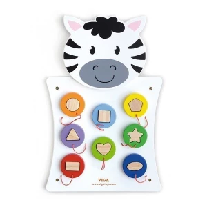 Busyboard (de perete) &quot;Zebra cu figuri&quot;