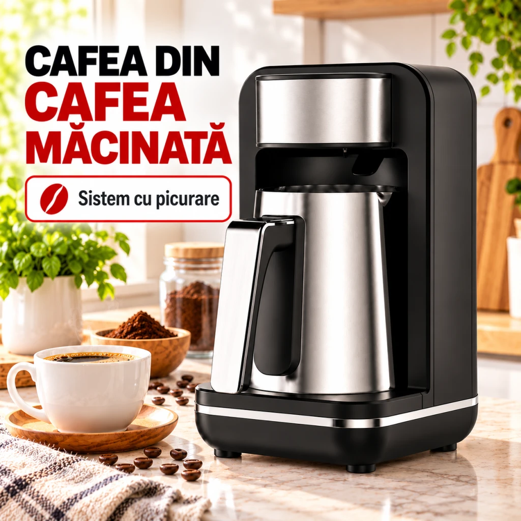 Cafetieră kumtel htcm-02 2