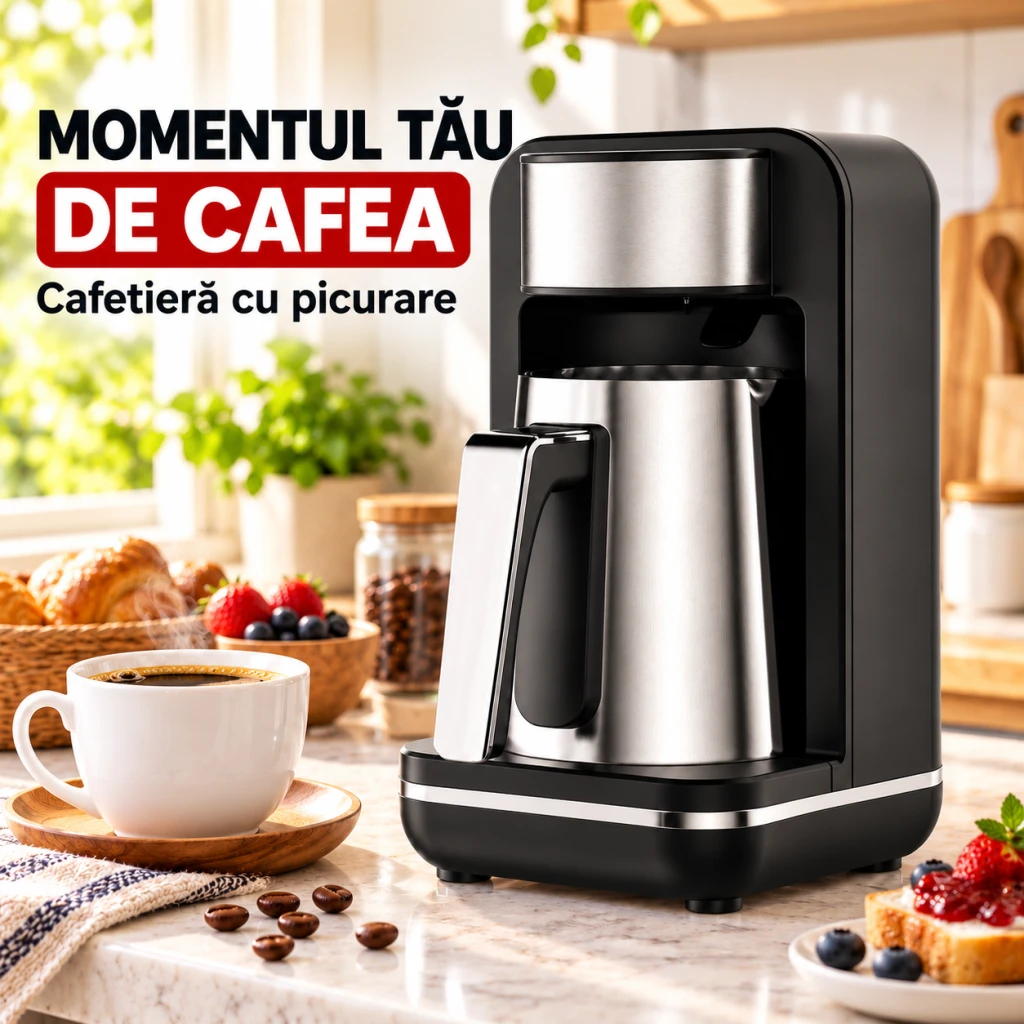 Cafetieră kumtel htcm-02 3