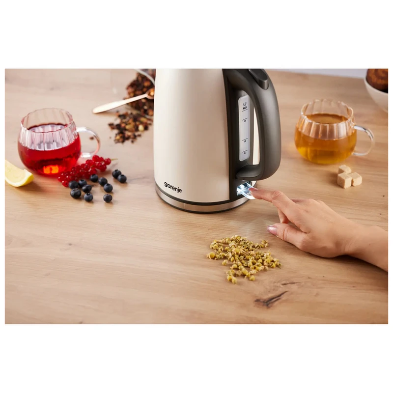 Электрочайник gorenje k17owr, белый 2