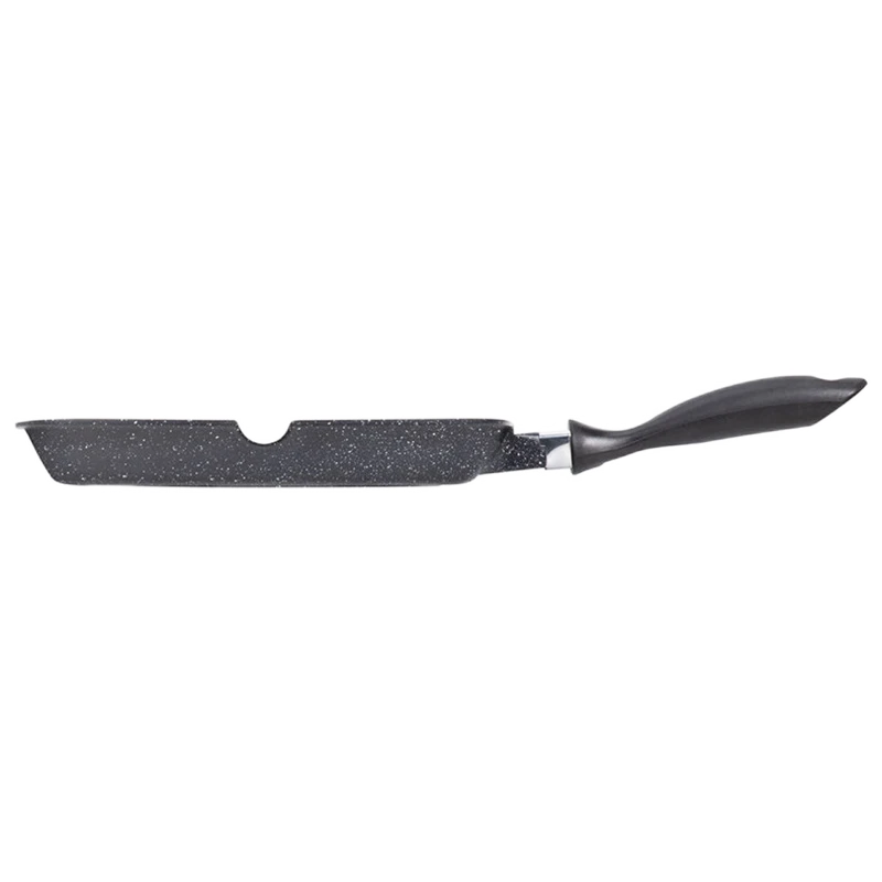 Tigaie-grill rondell 93406, 28cm, negru 3