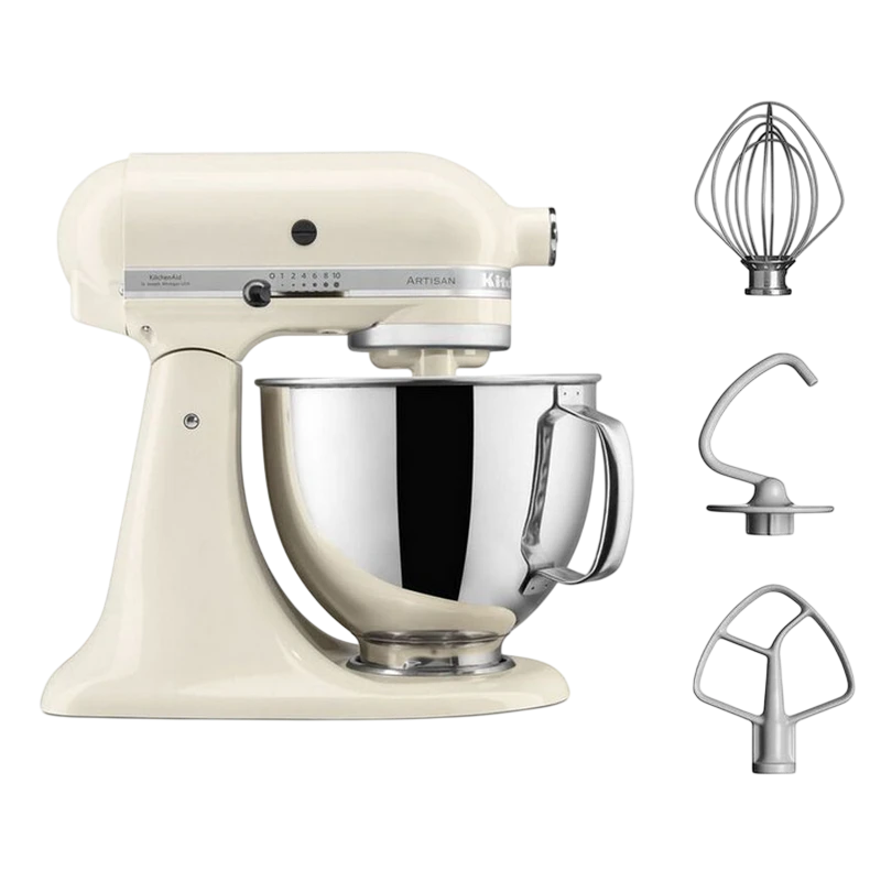 Mixer staționar kitchenaid 5ksm125eac, cremă 2