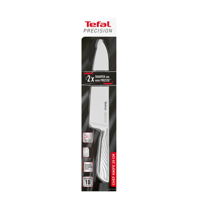 Cuțit de bucătar tefal k2890224, oțel inoxidabil 2