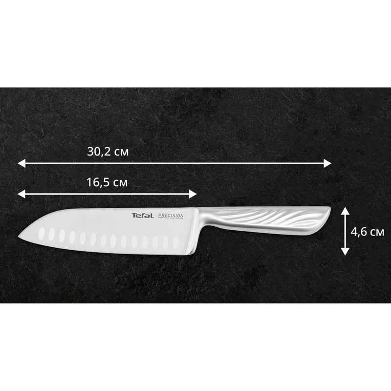 Cuțit japonez tefal k2891124, oțel inoxidabil 5