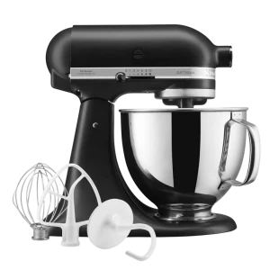 Mixer staționar kitchenaid 5ksm125ebm, negru mat