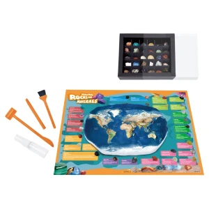 Set educativ „roci și minerale din întreaga lume” Thumbnail 2