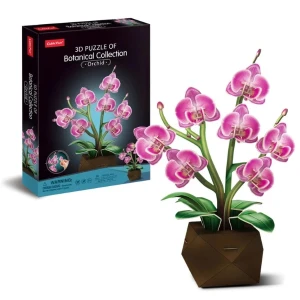 Puzzle 3d „buchet de flori”, 120 piese