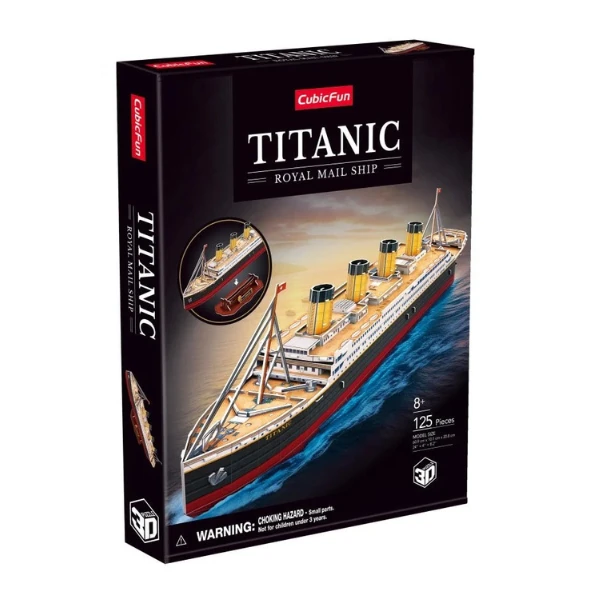 Puzzle 3d „titanic”, 113 piese 3