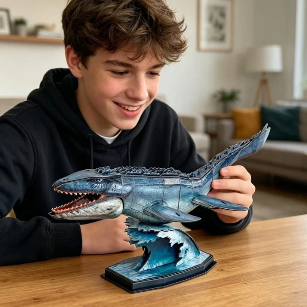 3d puzzle "dinozaur", 76 elemente 5