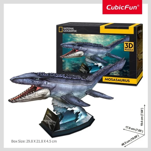 3d puzzle "dinozaur", 76 elemente 7