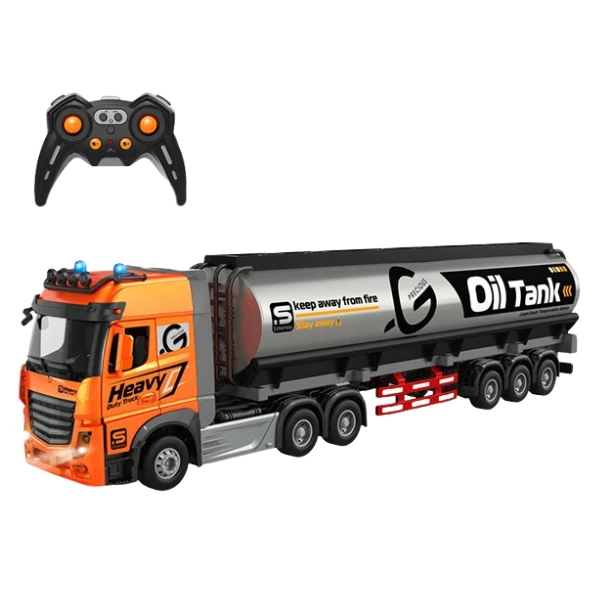 #01 camion-cisternă cu telecomandă 1:24, cu efecte luminoase și sonore 2