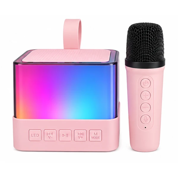 #01 boxă karaoke cu un singur microfon, 4 culori 4