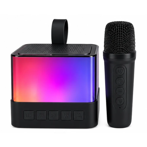 #01 boxă karaoke cu un singur microfon, 4 culori 3