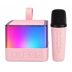 #01 boxă karaoke cu un singur microfon, 4 culori Thumbnail 4