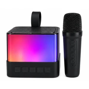 #01 boxă karaoke cu un singur microfon, 4 culori Thumbnail 3