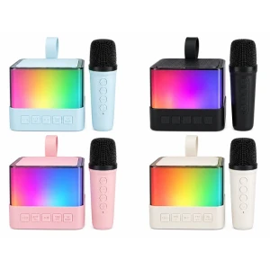 #01 boxă karaoke cu un singur microfon, 4 culori