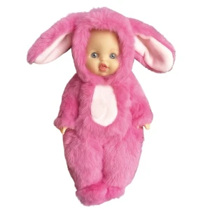 #01 bebeluș în costum de iepuraș, 22 cm Thumbnail 2