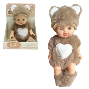 #01 bebeluș în costum de ursuleț, 22 cm