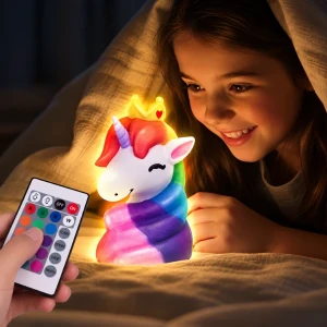 #01 diy lampă „unicorn” pentru pictat, cu telecomandă Thumbnail 4