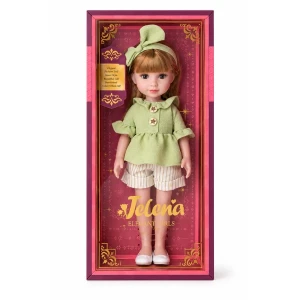 #01 păpușă "jelena" în ținută verde, 38 cm Thumbnail 3