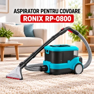 Aspirator pentru covoare cu funcție de spălare 800w rp-0800 Thumbnail 3