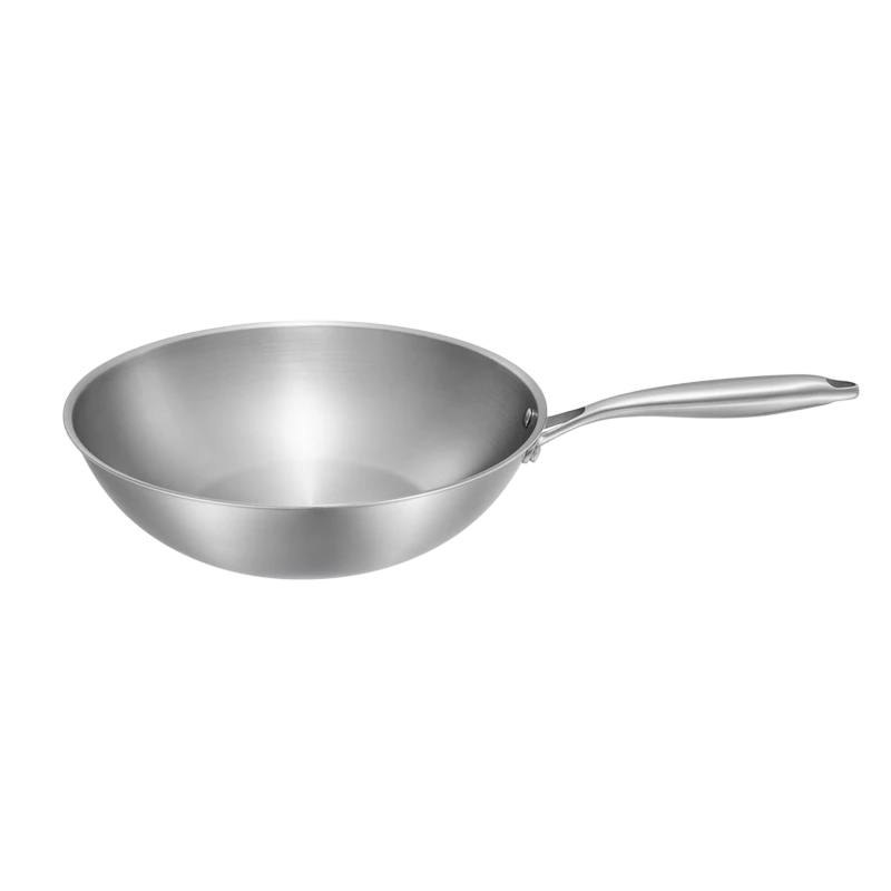 Tigaie wok resto 95037, 32cm, oțel inoxidabil 8