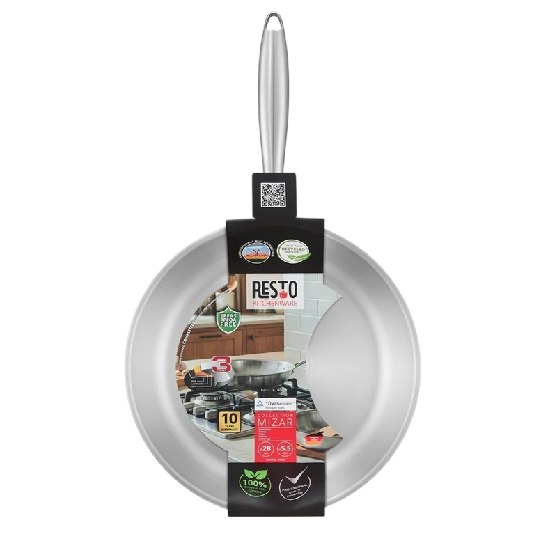 Oala sub presiune resto 95033, 28cm, oțel inoxidabil 4