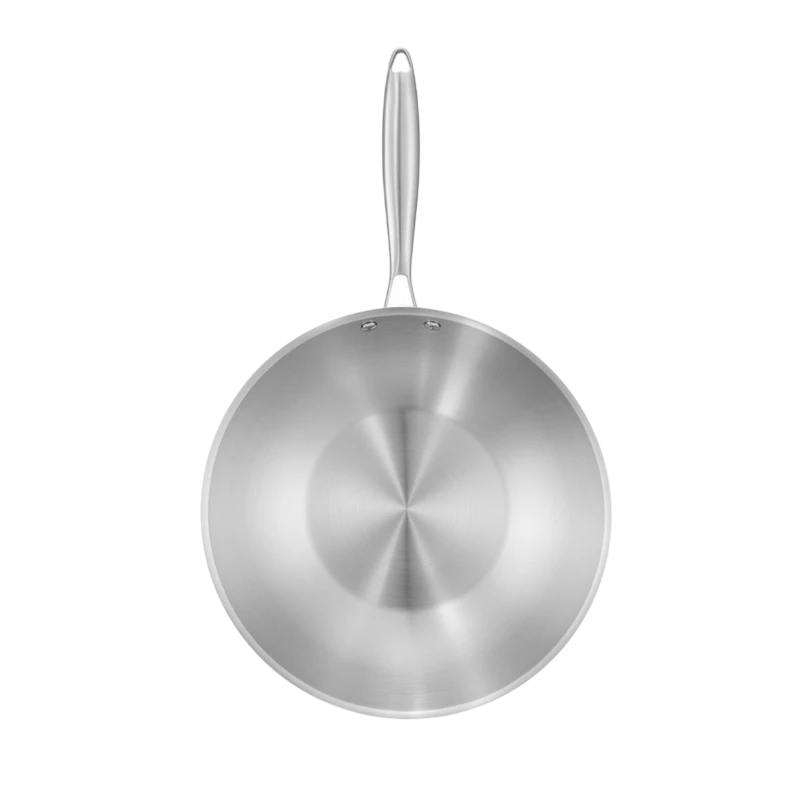 Tigaie wok resto 95036, 28cm, oțel inoxidabil 10