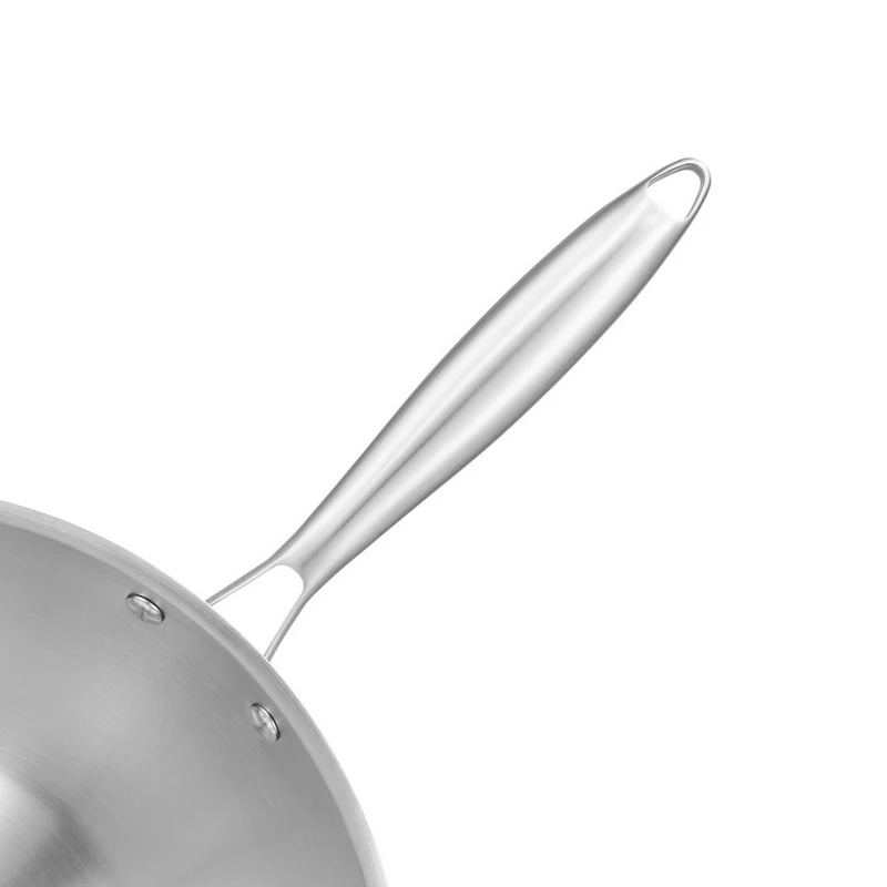 Tigaie wok resto 95036, 28cm, oțel inoxidabil 9