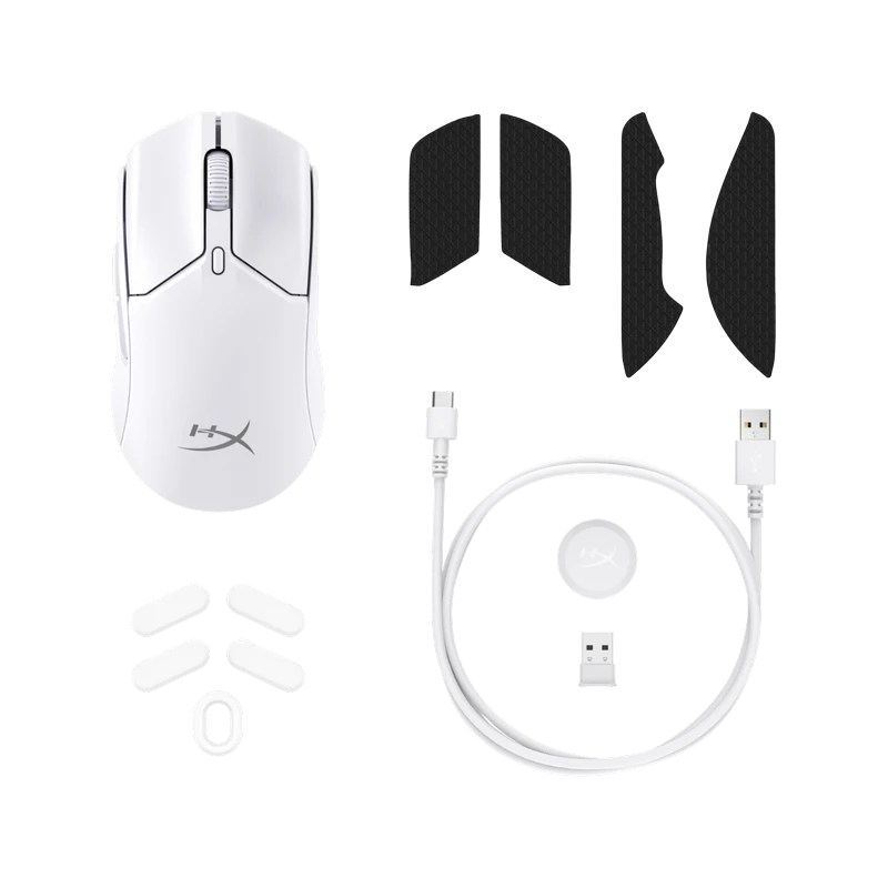 Gaming mouse hyperx pulsefire haste 2 mini, alb 3