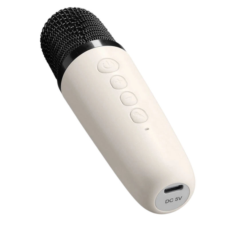 Difuzor bluetooth cellularline karaoke mini, alb 5