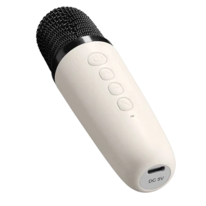 Difuzor bluetooth cellularline karaoke mini, alb Thumbnail 5
