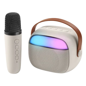 Difuzor bluetooth cellularline karaoke mini, alb