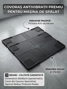 Covoraș din cauciuc pentru uz casnic, pentru mașina de spălat, k-15