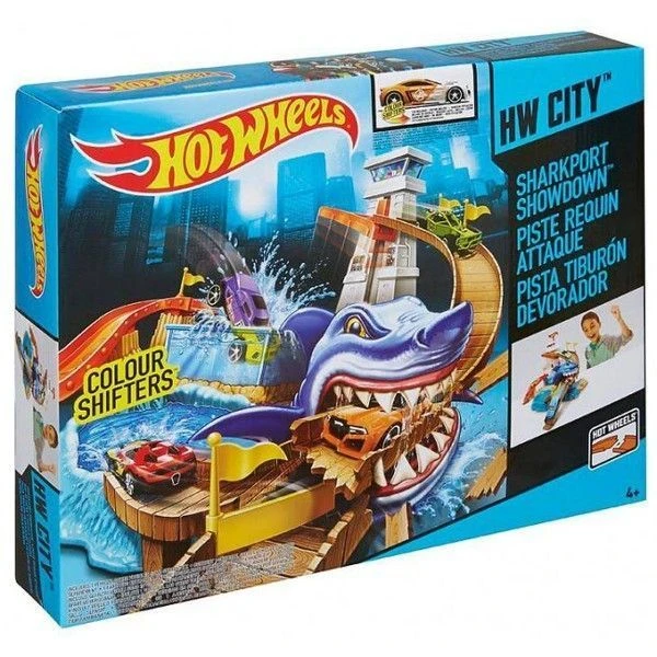Hot wheels трек "охота на акулу" 2