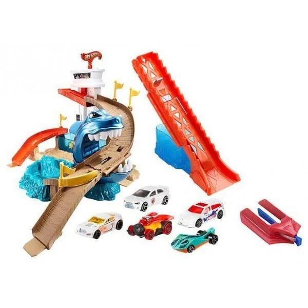 Hot wheels трек "охота на акулу" 3