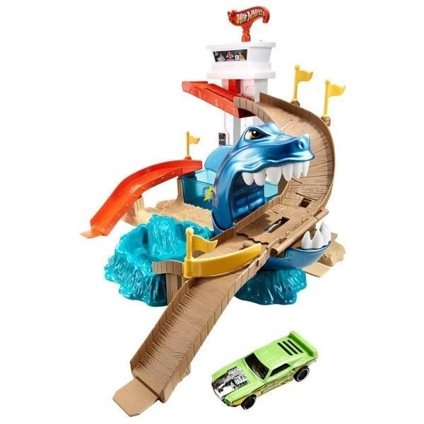 Hot wheels трек "охота на акулу" 4