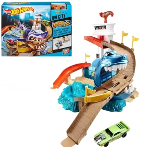 Hot wheels трек "охота на акулу"