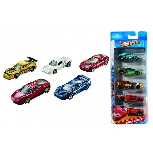 Hot wheels набор из 5-и базовых машинок (аcс). 2