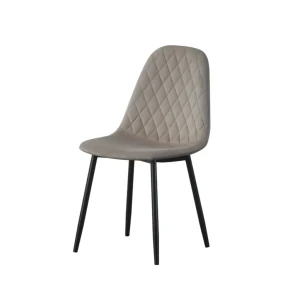 Scaun milano gri catifea