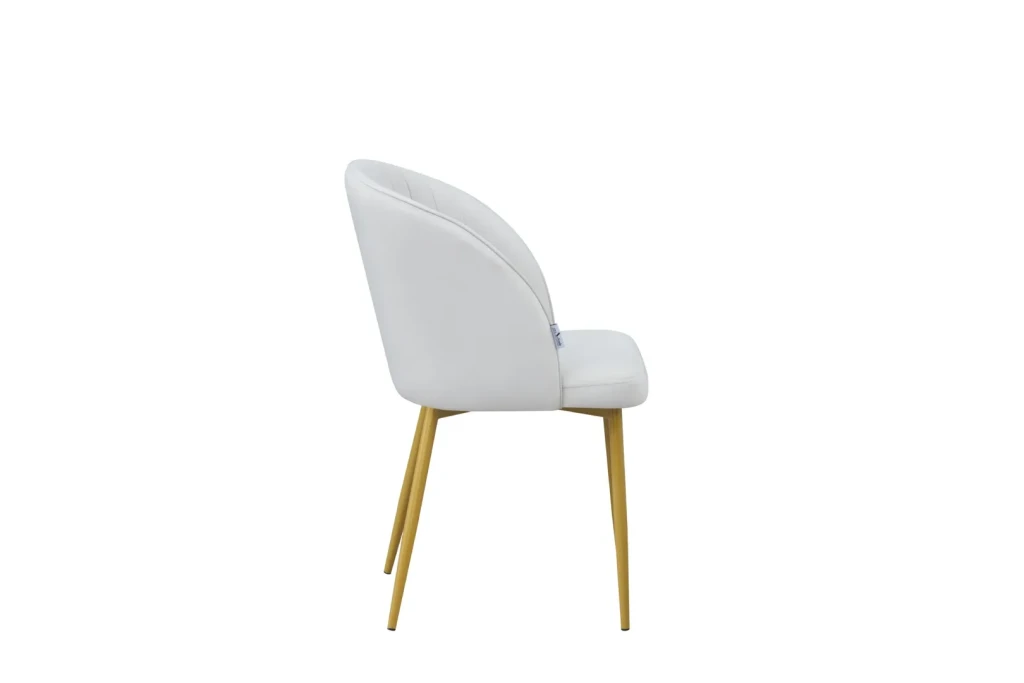 Scaun venetia crem catifea 4
