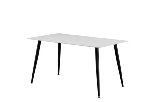 Masa palermo 120*75 alb marmura ceramica