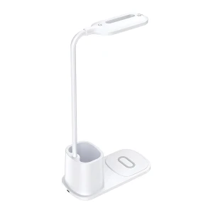 Rebeltec led desk lamp with qi wireless charging 15w w601, white Thumbnail 2