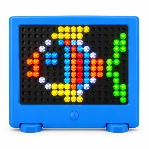 Tablă mozaic „pin it” cu lumină, 27 cm, 3 culori Thumbnail 3