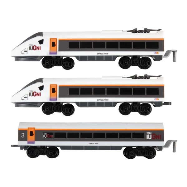 Set cale ferată „high speed” cu tren electric, 15 piese 2