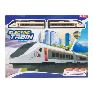 Set cale ferată „high speed” cu tren electric, 15 piese Thumbnail 6