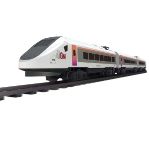 Set cale ferată „high speed” cu tren electric, 15 piese Thumbnail 5