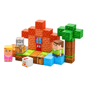 Constructor magnetic „craftblocks”, 48 de piese, 2 modele Thumbnail 2