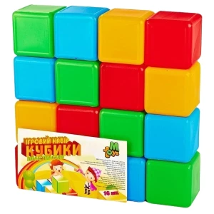 Cuburi colorate 16 buc.